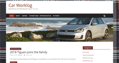 Desktop Screenshot of carworklog.com
